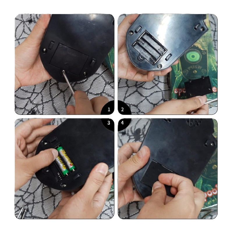 Animated Eyeball Haunted Doorbell - Halloween - Decoration - Prop Decor