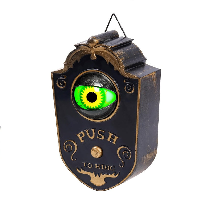 Animated Eyeball Haunted Doorbell - Halloween - Decoration - Prop Decor