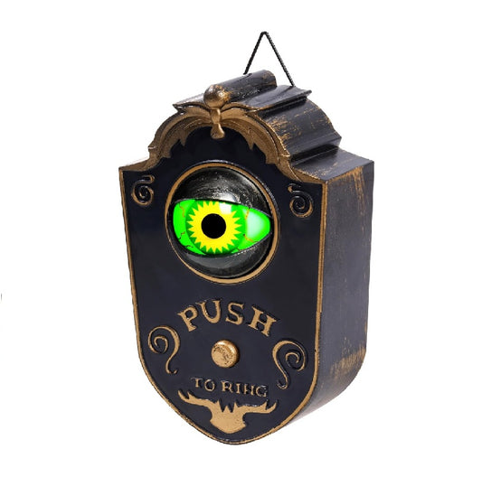 Animated Eyeball Haunted Doorbell - Halloween - Decoration - Prop Decor