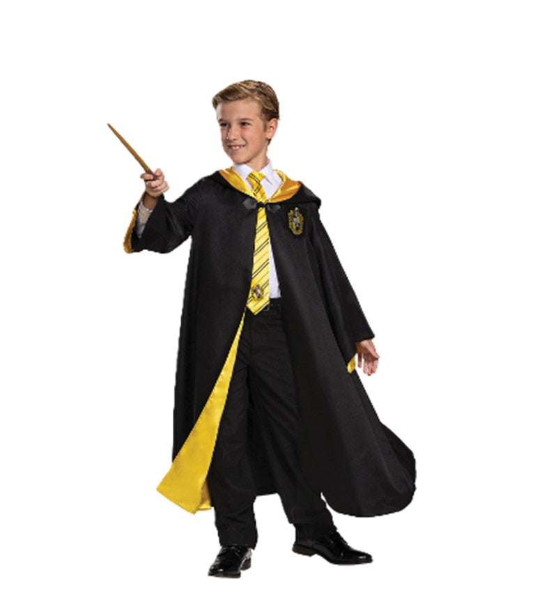 Hufflepuff Student Robes - Harry Potter - Prestige Costume - Child - Medium 7-8