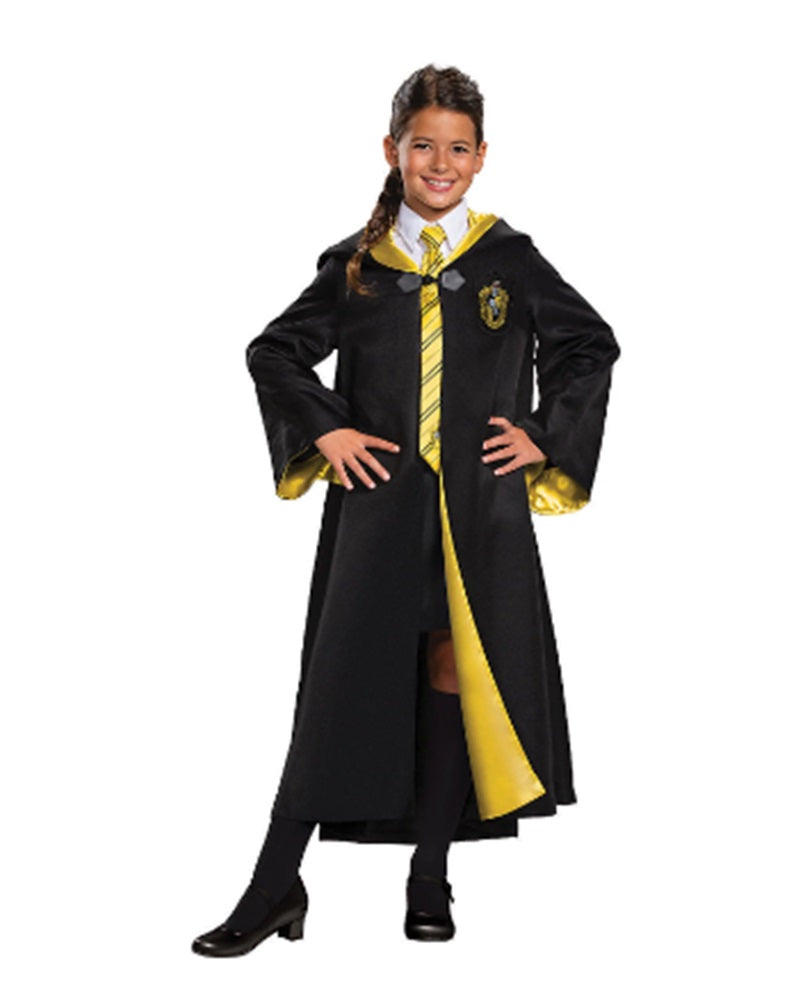 Hufflepuff Student Robes - Harry Potter - Prestige Costume - Child - Medium 7-8