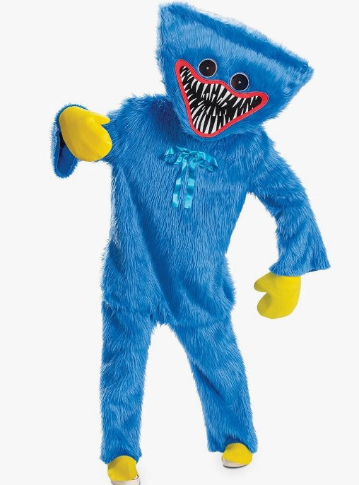 Huggy Wuggy Mascot - Poppy Playtime - Deluxe Costume - Men - 2 Sizes