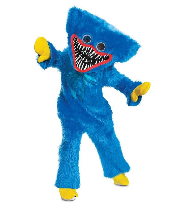 Huggy Wuggy Mascot - Poppy Playtime - Deluxe Costume - Child - 3 Sizes