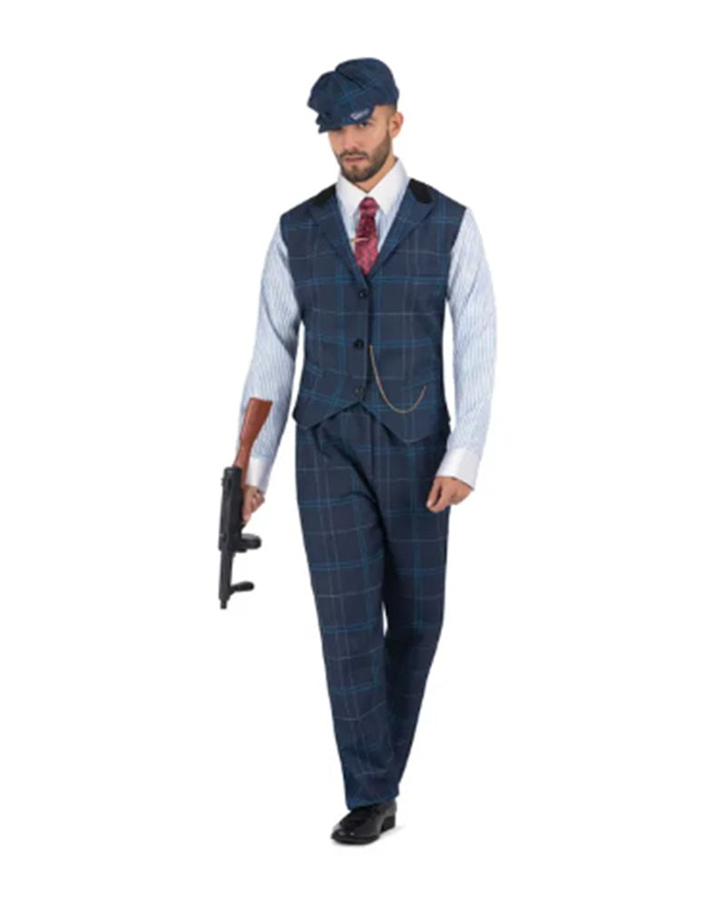 Irish Gangster - 1920's - Mobster - Premium Costume - Men - 3 Sizes