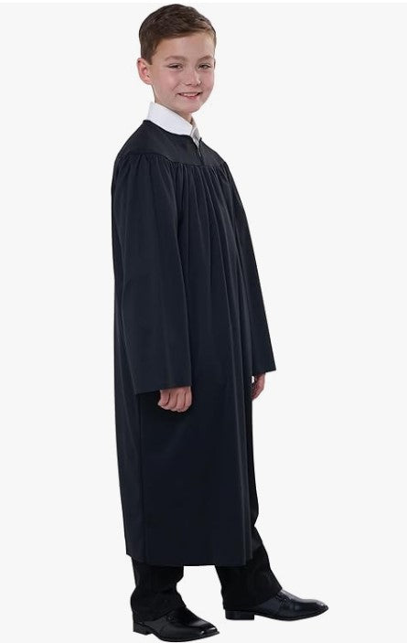 Judge Robe - Colonial - Graduation - Costume - Unisex - Child - 2 Sizes