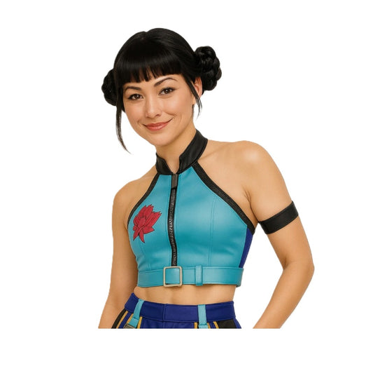 Anime Hunter Black Double Space Buns Wig - K-Pop - Costume Accessory - Women