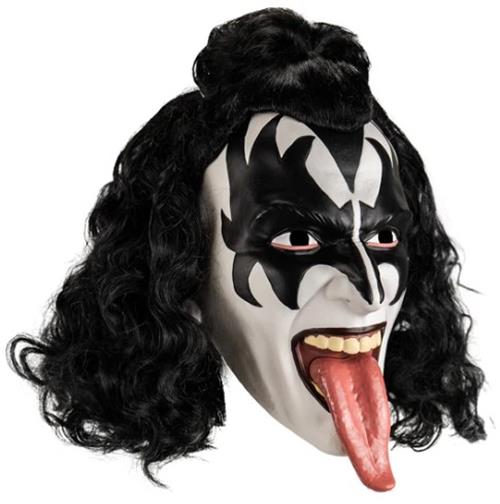 KISS Mask - Injection - Costume Accessory - One Size - 4 Styles