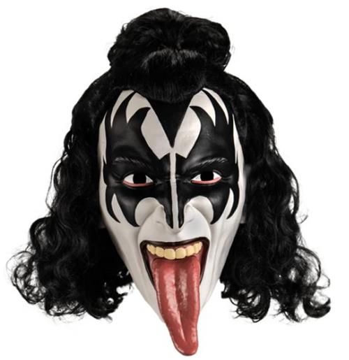 KISS Mask - Injection - Costume Accessory - One Size - 4 Styles