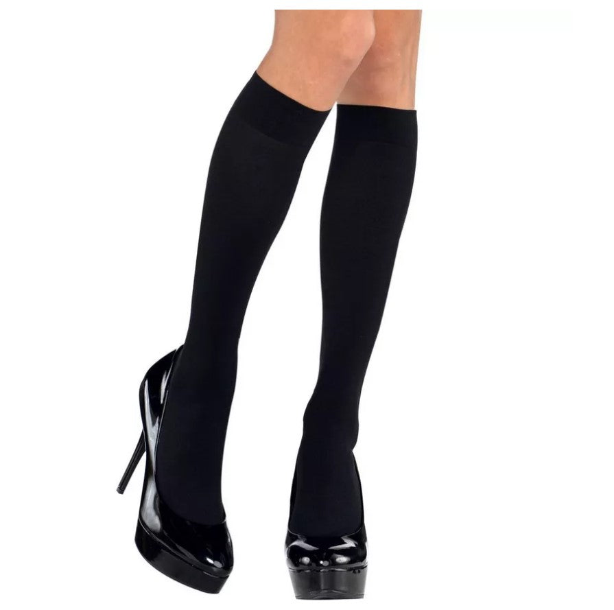 Knee High Socks - School Girl - Costume Accessories - Teen Adult - 2 Colors