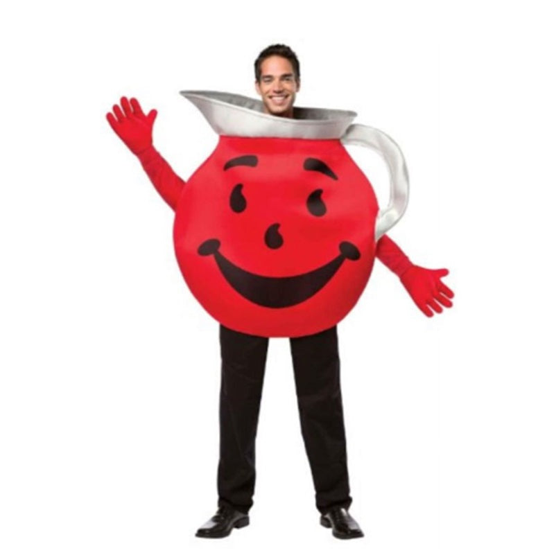 Kool Aid Guy Mascot - 1980's - Costume - Adult - One Size