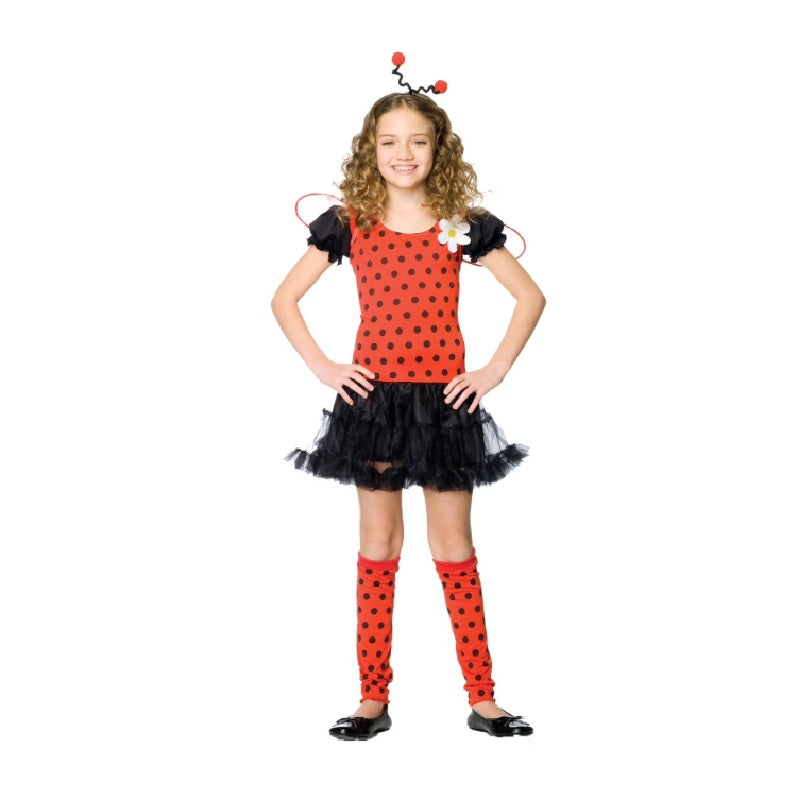 Daisy Bug - Ladybug - Red/Black - Costume - Girls - 2 Sizes