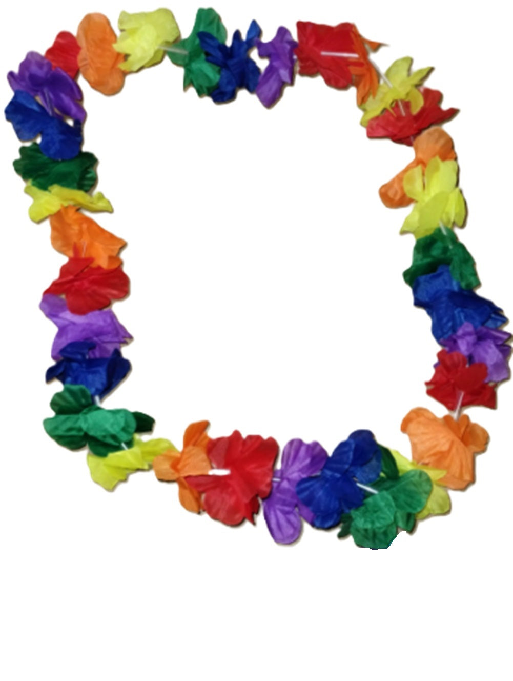 Rainbow Lei - Hawaiano - Polinesio - Orgullo - Accesorio de vestuario