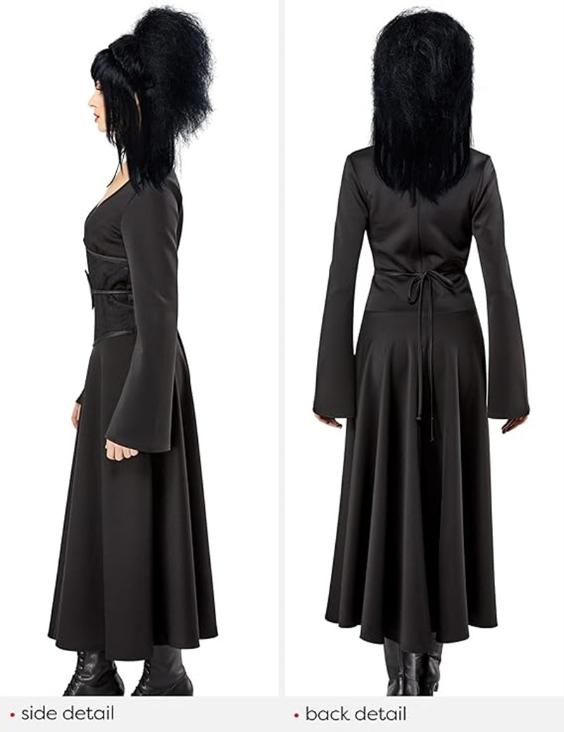 Lydia - Beetlejuice 2 - Gothic Black Dress - Costume - Women - 3 Sizes