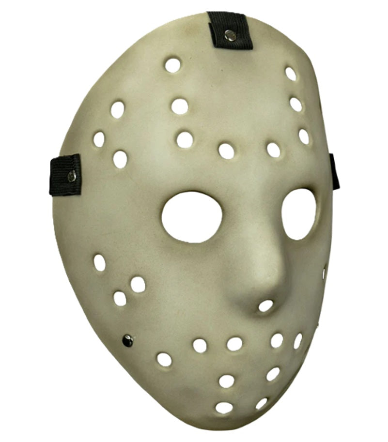 Mabry Monsters Killer Goalie - Antique Hockey Mask - Deluxe Costume Accessory