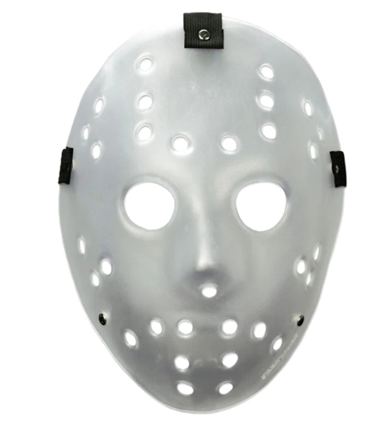 Mabry Monsters Killer Goalie - Clear Hockey Mask - Deluxe Costume Accessory
