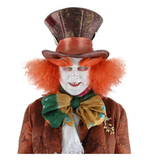 Mad Hatter Hat with Hair - Alice in Wonderland Movie - Costume Accessory - Adult