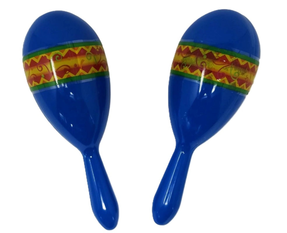 Maracas - Cinco De Mayo - Plastic - Costume Accessories - 7" - 2 Colors