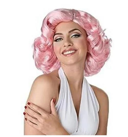 Marilyn Wig Hollywood Glamor Starlet Costume Accessory