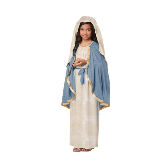 Virgin Mary - Easter - Christmas - Biblical - Costume - Girls - 2 Sizes