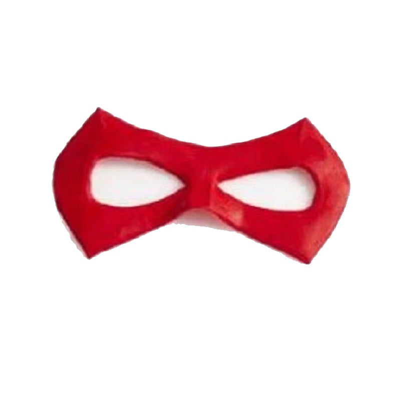 Silicone Superhero Mask – Reusable - Costume Accessory - Blue | Red | Black