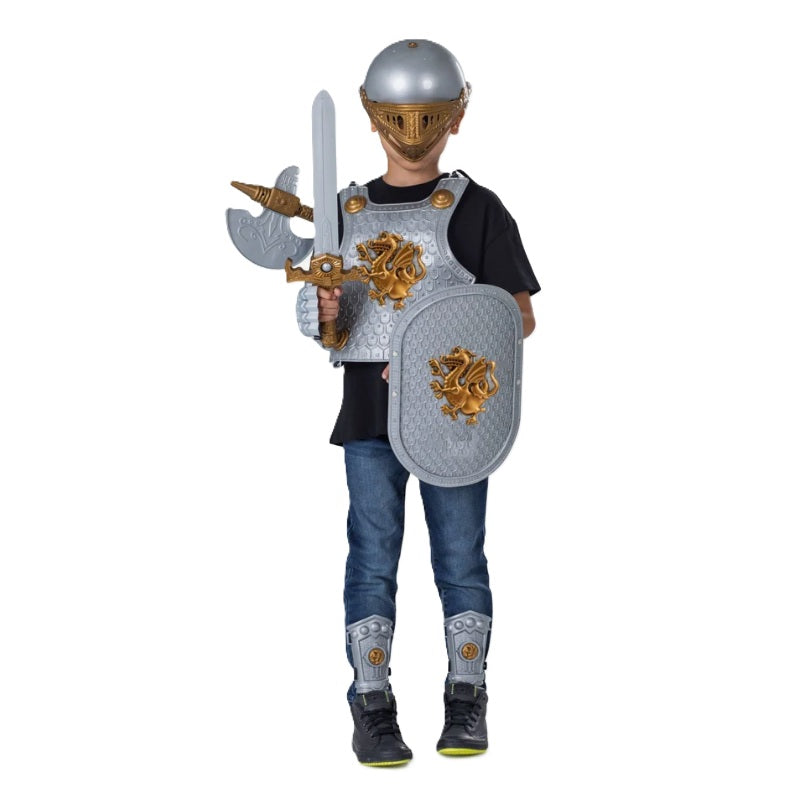 Knight Dress Up Set - Silver/Gold - Costume - Child - One Size