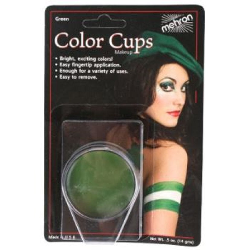 Mehron Color Cups - Theatrical Makeup - Clown Character Cosplay - Several Colors