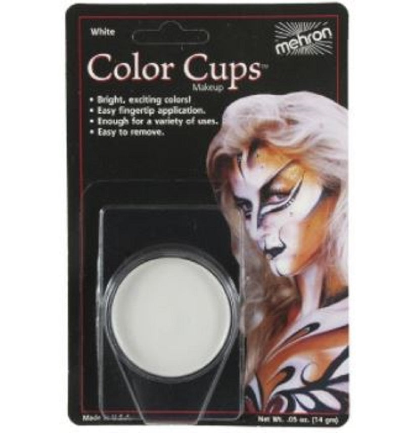 Mehron Color Cups - Theatrical Makeup - Clown Character Cosplay - Several Colors