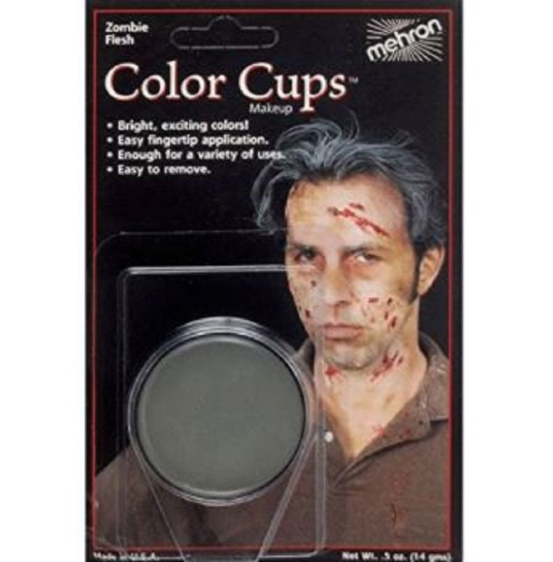 Mehron Color Cups - Theatrical Makeup - Clown Character Cosplay - Several Colors