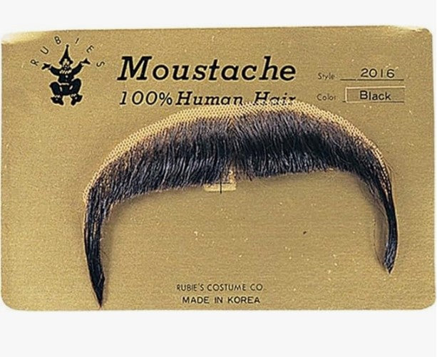 Zapata Moustache - Black - Mexican - Black - Costume Accessory - One Size