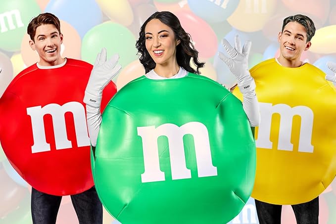 M&Ms Foam Tunic - Unisex Costume - One Size - 3 Colors