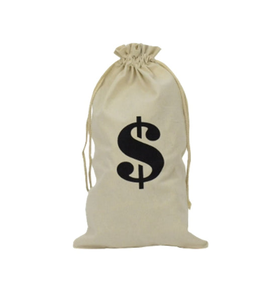 Money Bag - Cops & Robbers - Western - Costume Accessory Prop