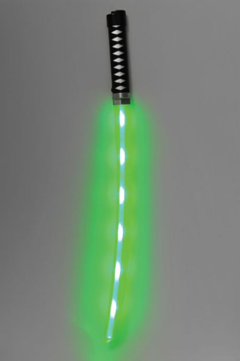 Light-Up Ninja Sword 2 Pack - 22" - Red Blue Green Costume Accessory Prop