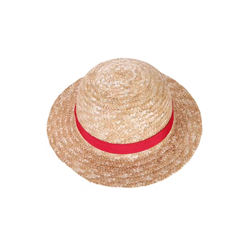 Safari Frontier Hat - Straw - Huck Finn - Luffy - Costume Accessory - Adult Teen