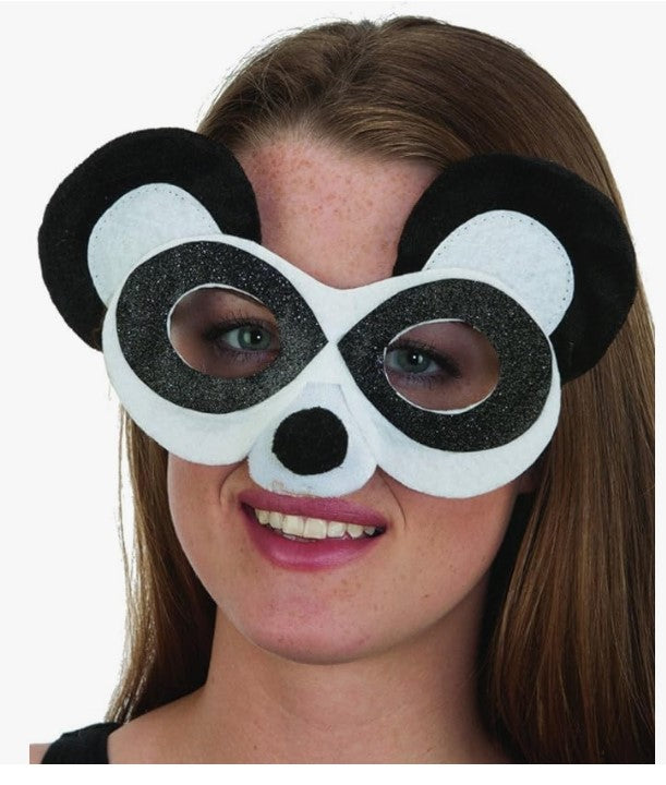 Gafas Panda - Blanco/Negro - Accesorio de disfraz - Adulto adolescente