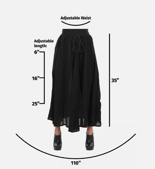 Pirate Steampunk Skirt - Costume - Adult - One Size - 2 Colors