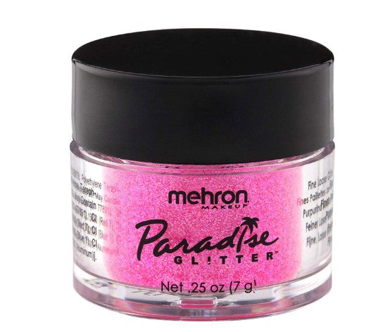 Paradise AQ Glitter - Mehron - Maquillaje teatral - 7 colores