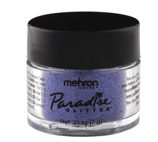 Paradise AQ Glitter - Mehron - Maquillaje teatral - 7 colores