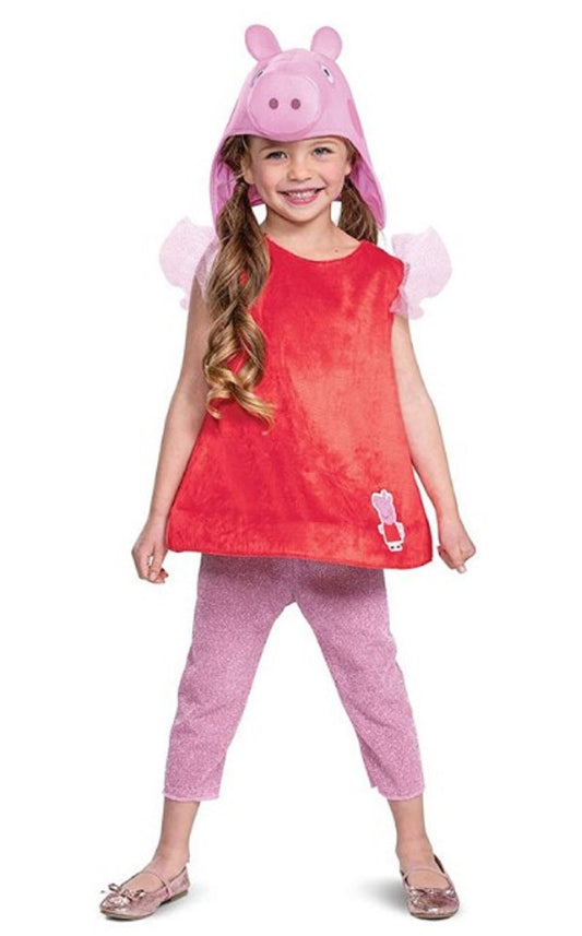 Peppa Pig - Nickelodeon - Classic Costume - Girls/Toddler - 2 Sizes