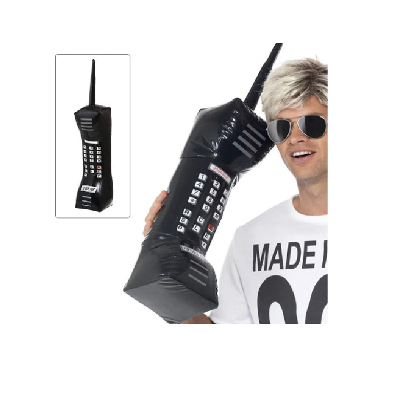 Inflatable Phone - 80's - 90's - Costume Accessory Prop