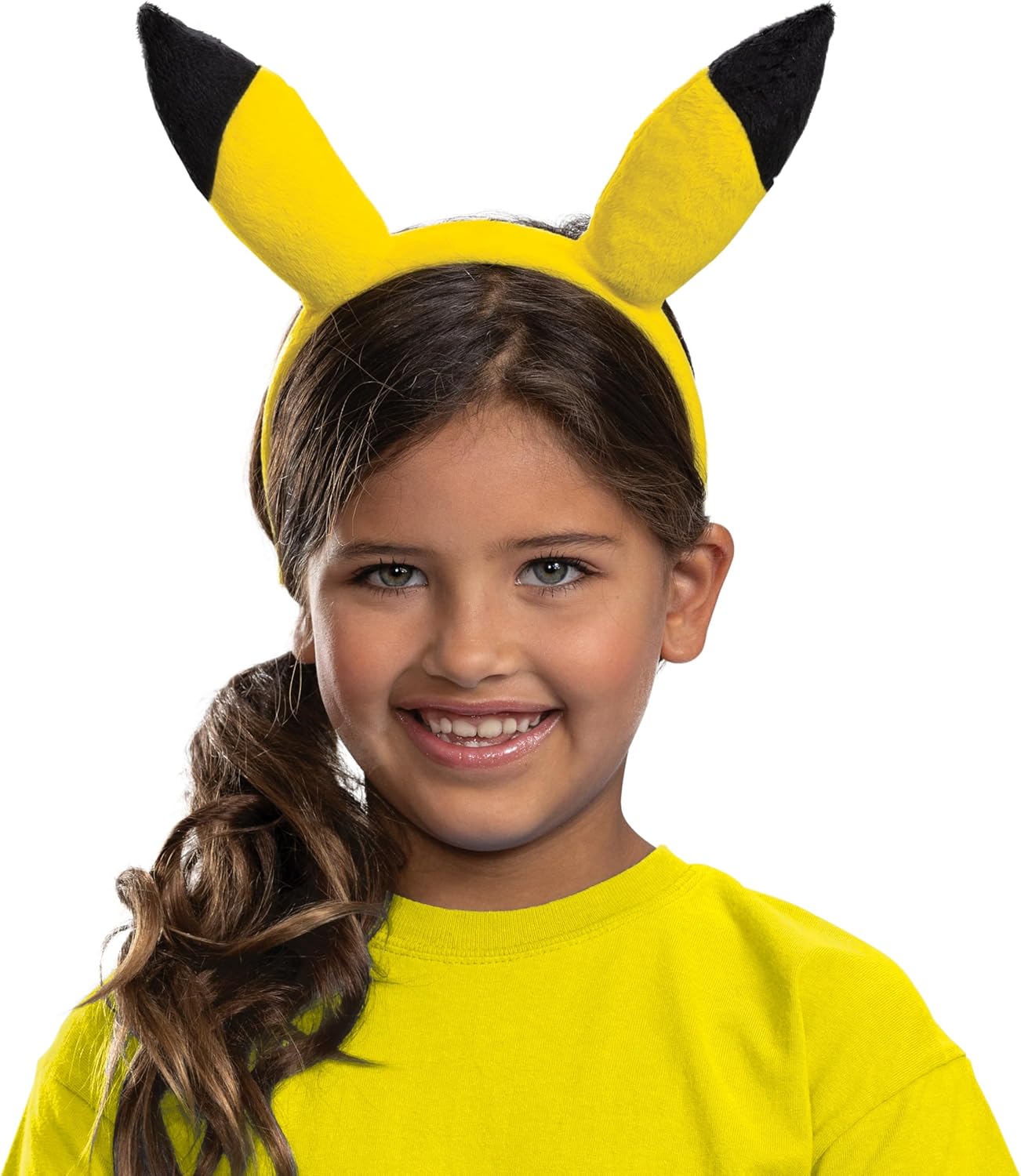 Yellow Pikachu Ears - Licensed Costume Accessories - One Size