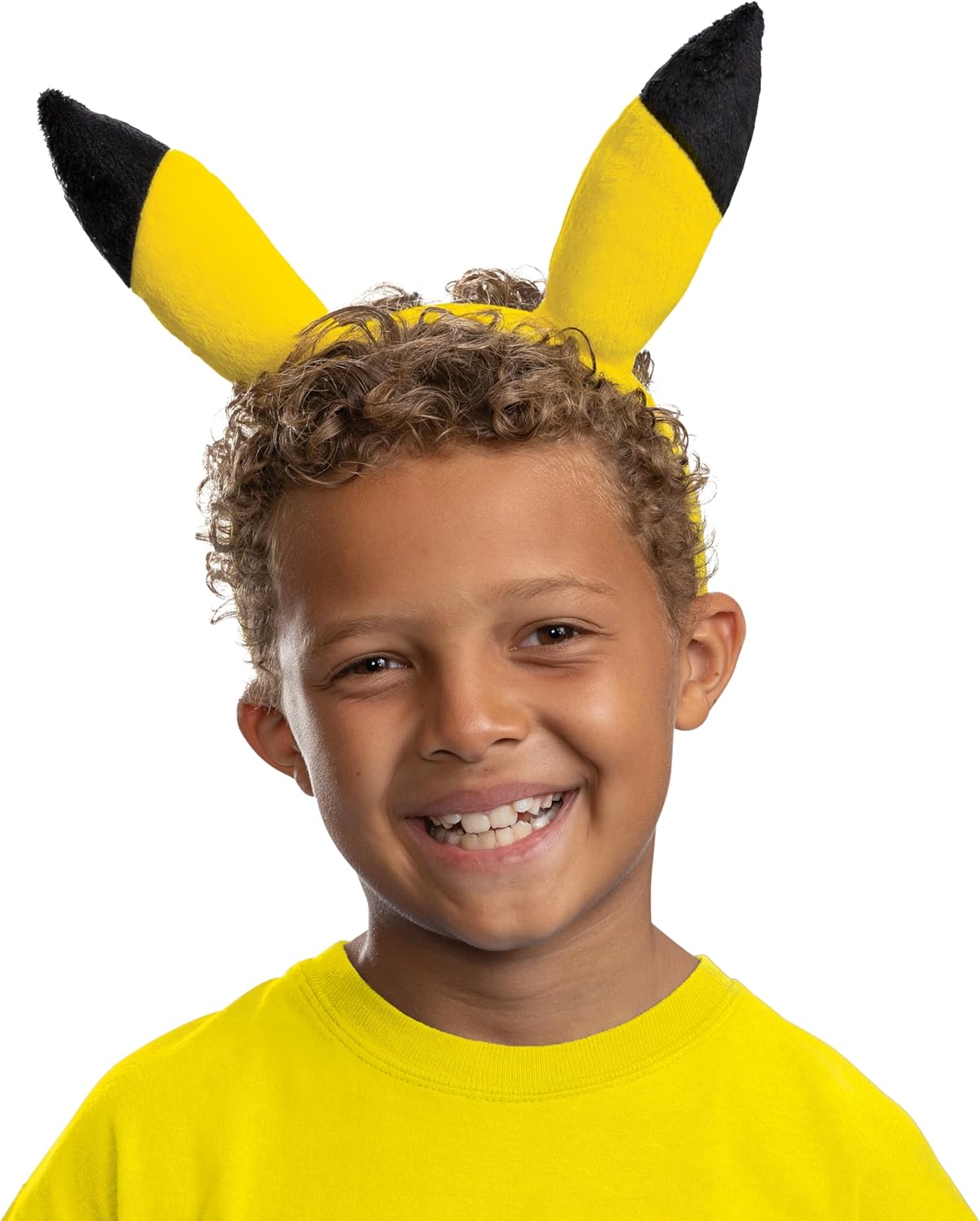 Yellow Pikachu Ears - Licensed Costume Accessories - One Size