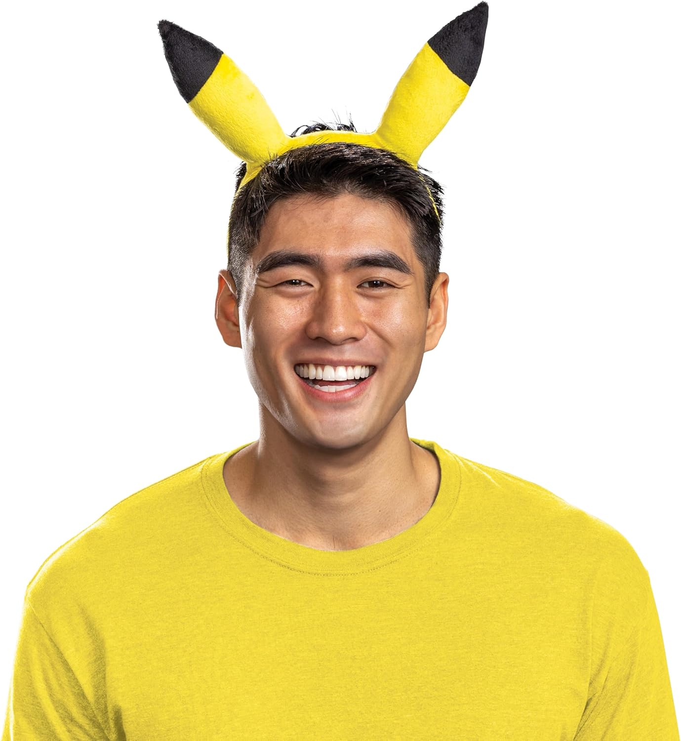 Yellow Pikachu Ears - Licensed Costume Accessories - One Size