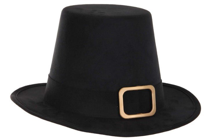 Pilgrim Hat - Thanksgiving - Colonial - Deluxe Costume Accessory - Adult Teen