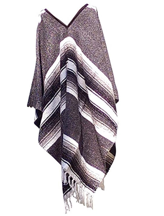 Western Poncho - Blue | Brown | Gray - Clint Eastwood - Cinco de Mayo - Costume