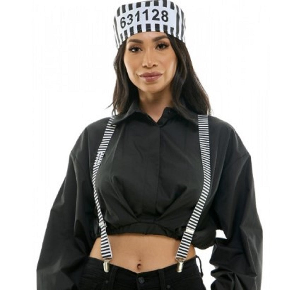 Inmate Kit Box Prisoner Accessory Kit - 3-Piece - Convict - Inmate - Costume Accessor ...