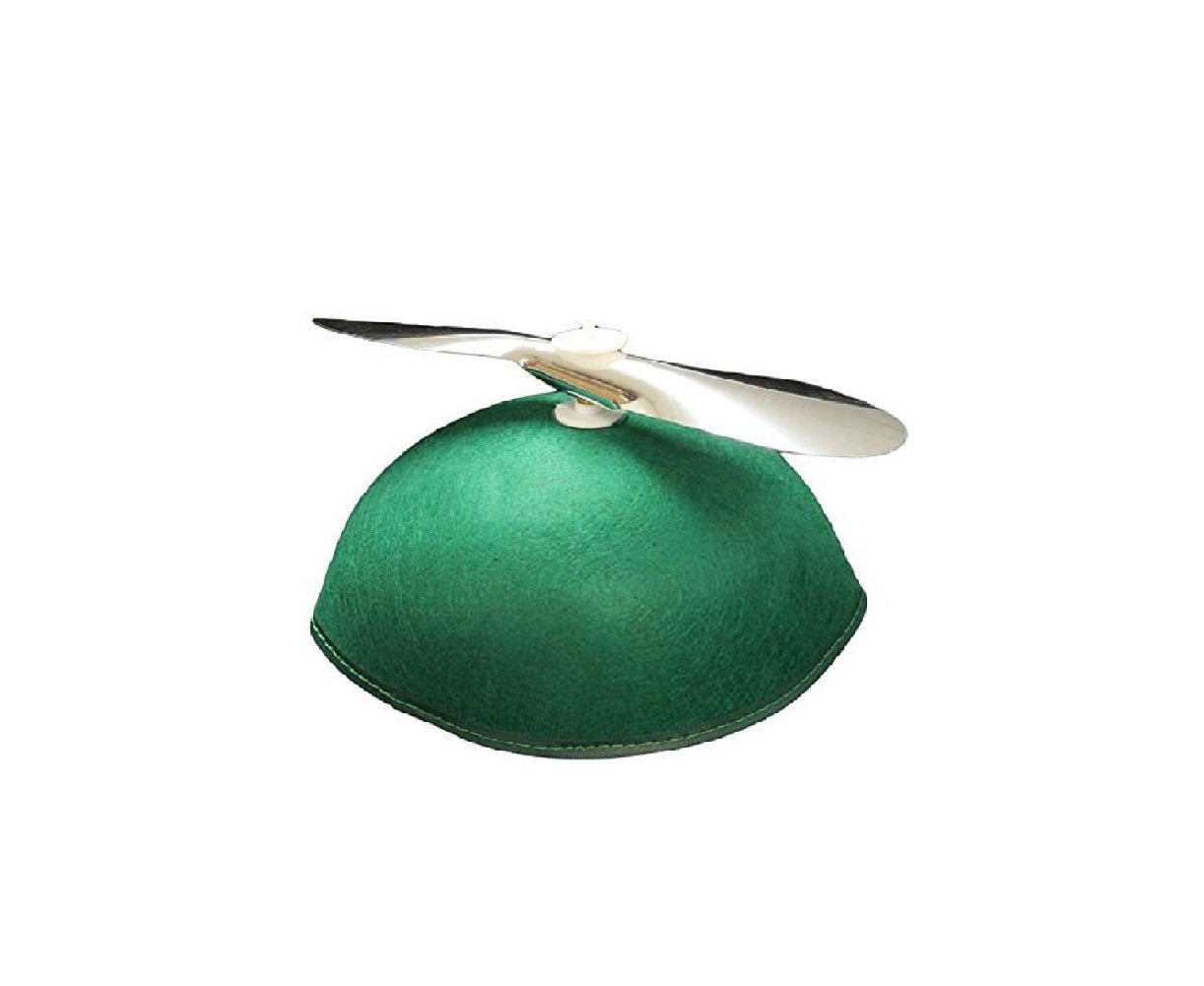 Beanie Propeller Hat - Felt - Costume Accessory - Child Teen - 2 Colors