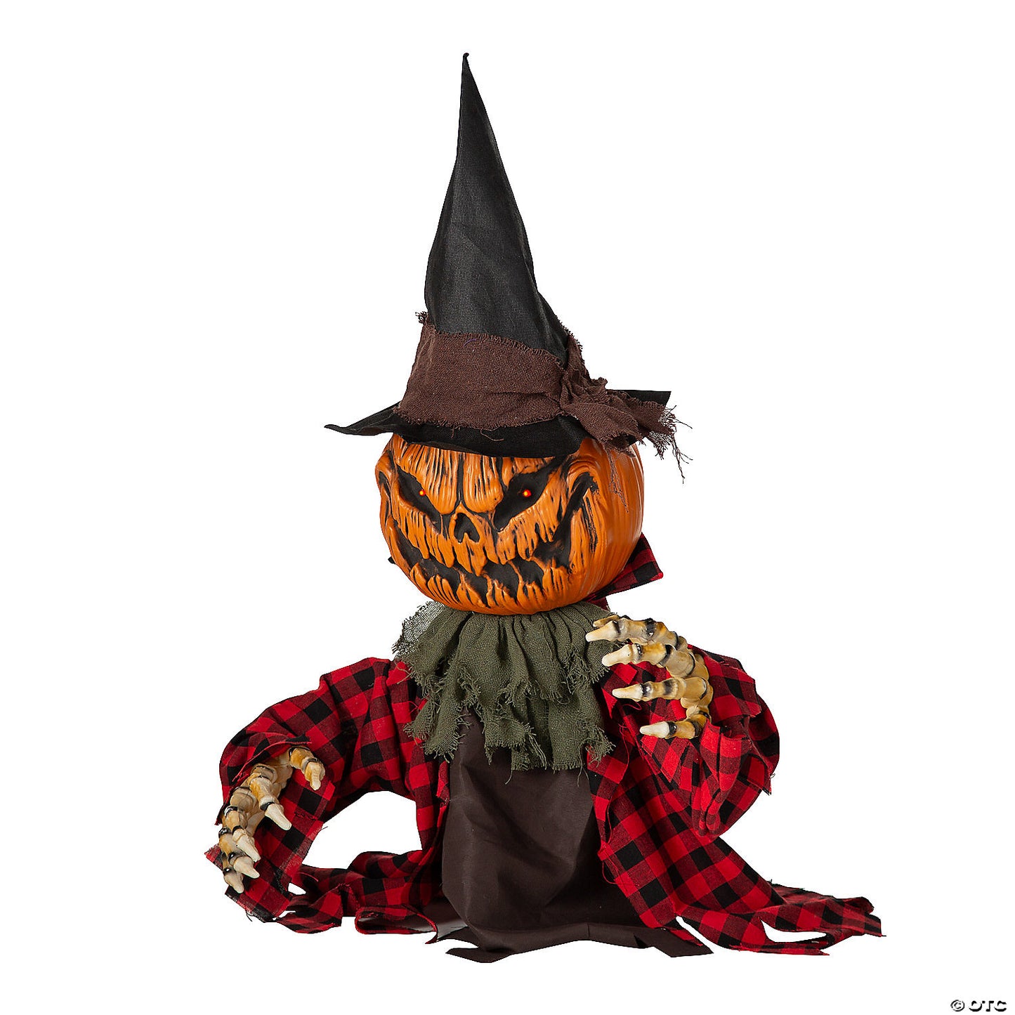 Groundbreaker Animated Pumpkin - 2' Tall - Halloween Decoration - Prop Decor