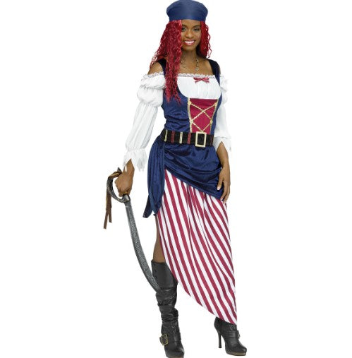 Pirate Queen of the Seas - Costume - Women - 2 Sizes