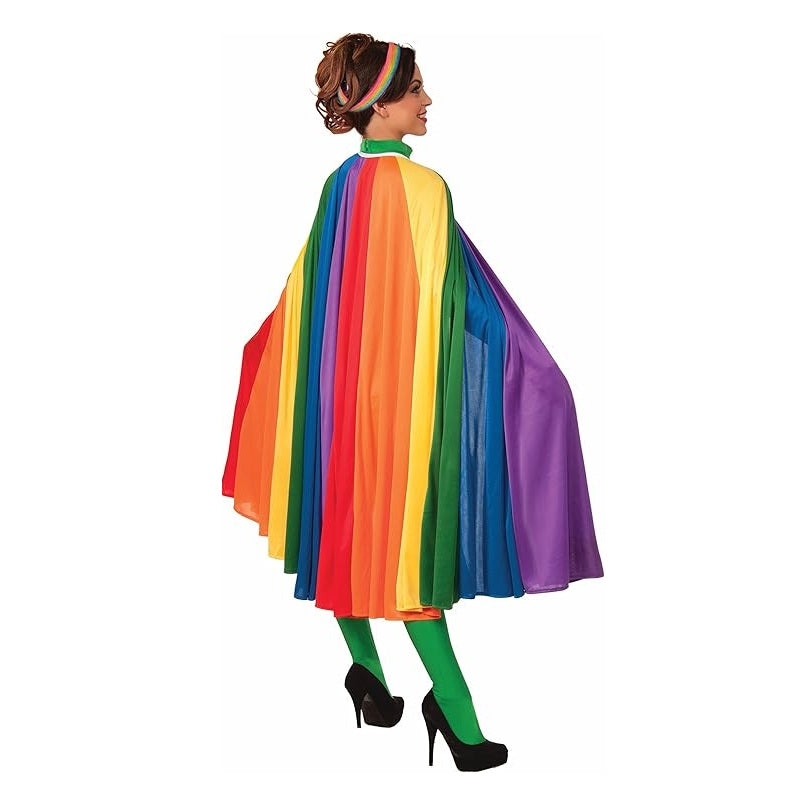 Rainbow Pride Flag Cape - 56" - Superhero - Sports - Costume - One Size