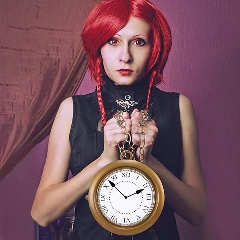 Rapper Clock Necklace - 80's - 90's - Costume Accessory - One Size